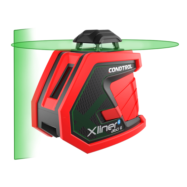 Лазерный уровень CONDTROL XLiner 360 G + Пирометр CONDTROL Maxwell 2   1-2-353