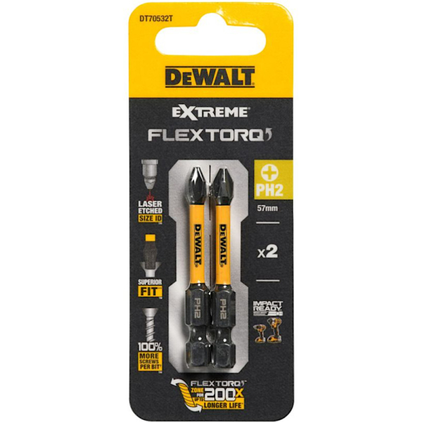 Набор бит DEWALT DT 70532T из 2 штук