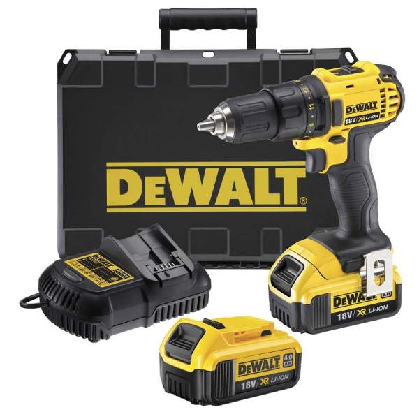 Дрель аккумуляторная DEWALT  DCD 780 M2  18v 4.0Ah Li-Ion