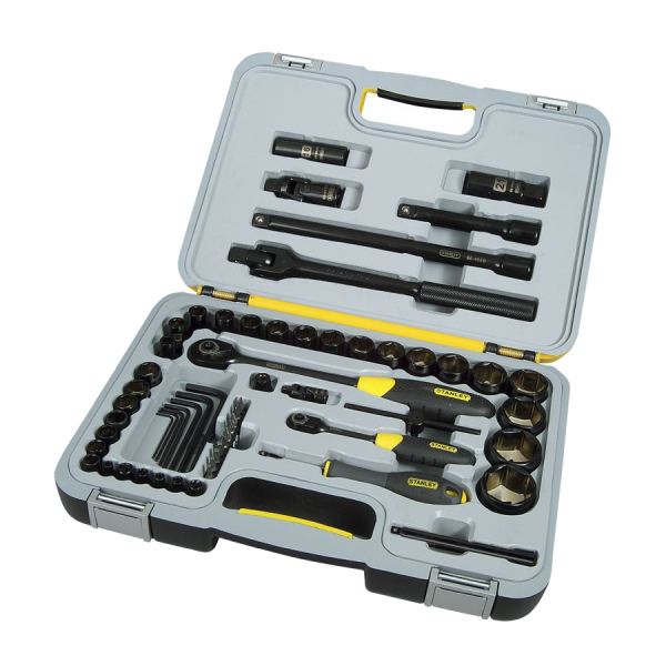 Набор торцевых головок 1/4"и 1/2'' STANLEY FATMAX 60шт.     1-94-663