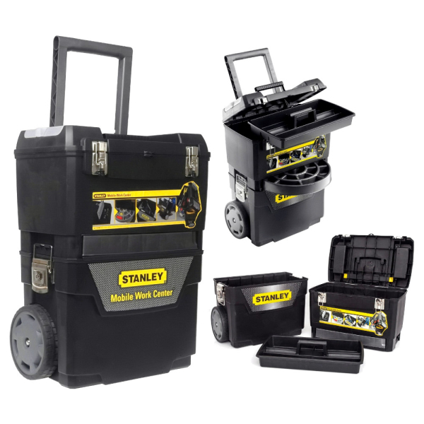 Ящик STANLEY "IML MOBILE WORK CENTER 2 in 1" с колесами     1-93-968