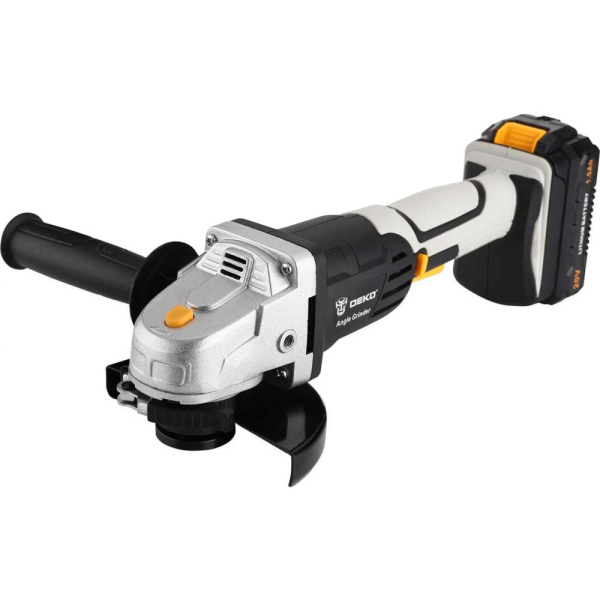 УШМ аккумуляторная DEKO DKAG 20-125 20v 1*1.5Ah Li-Ion   063-2150  