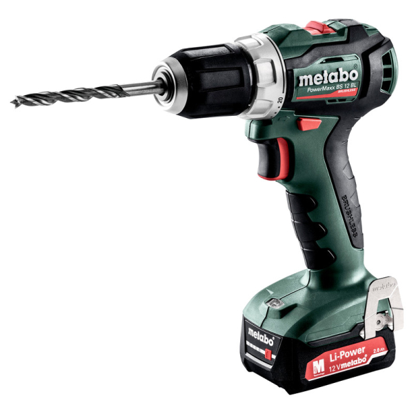 Дрель аккумуляторная Metabo PowerMaxx BS 12 BL   601038500