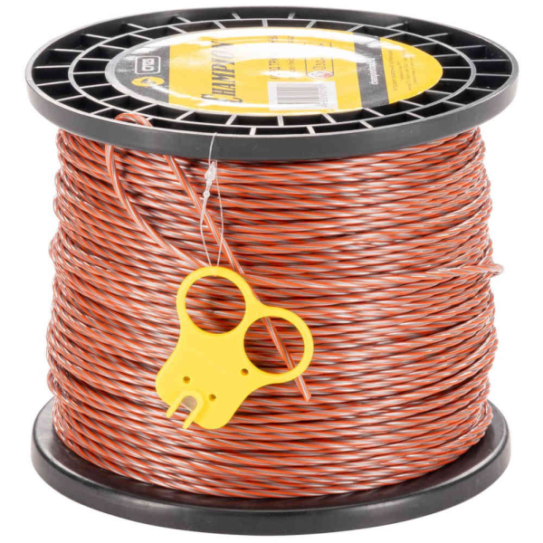 Леска CHAMPION Whisper-twist 3,0*168 м (витой квадрат)+нож   C7123