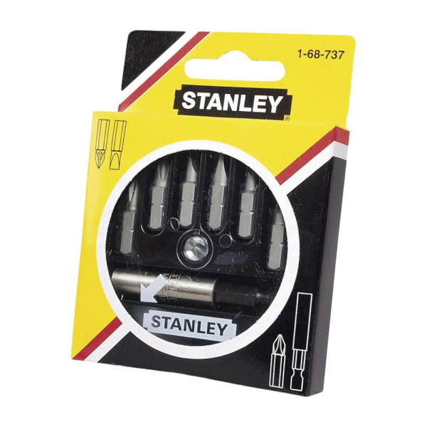 Набор из 7 вставок STANLEY с шестигранным хвостовиком 1/4     1-68-737