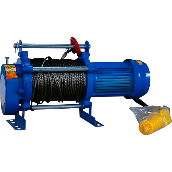 Лебедка электрическая TOR 500/1000 кг 100/50 м (KCD) с канатом 220 В   1050499