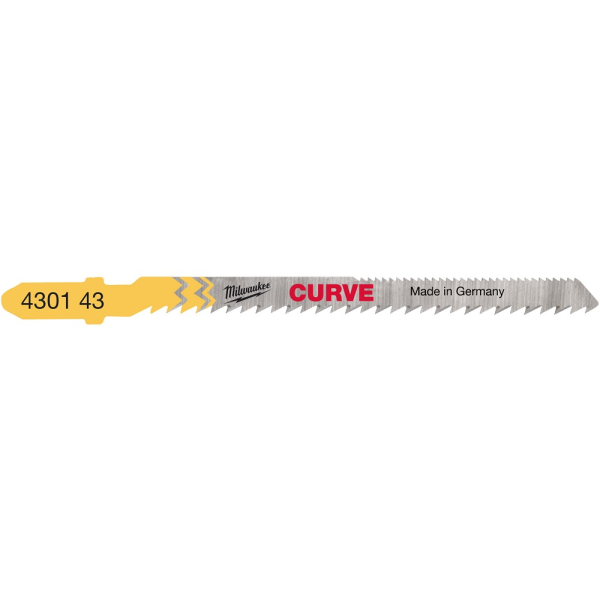 Пилочки Milwaukee для лобзика Curve 75 мм 5 шт