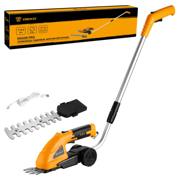 Ножницы садовые DEKO DKGS 8 PRO аккумуляторные   063-4473