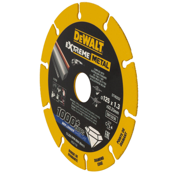 Диск алмазный DEWALT DT 40252 125*22,2 мм сегмент