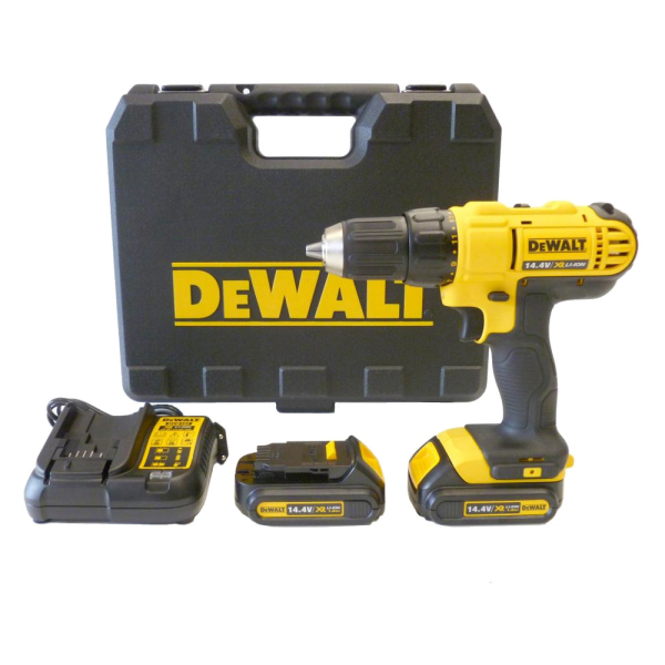 Дрель аккумуляторная DEWALT  DCD 734 C2  14.4v 1.3Ah Li-Ion