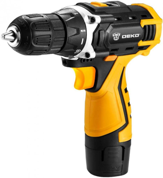 Дрель аккумуляторная DEKO DKCD 12 FU-Li 12v 1*1.5Ah Li-Ion   063-4100