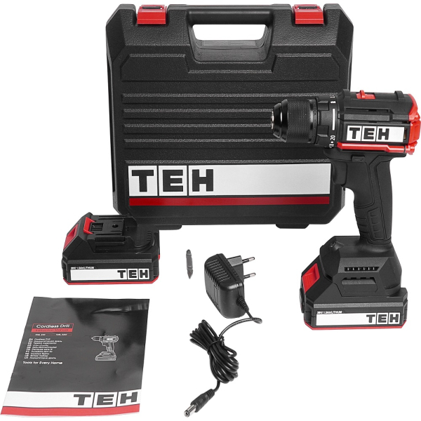 Дрель аккумуляторная 20V TEH TDBL220