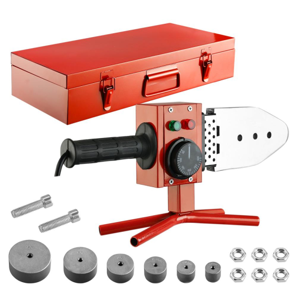 Аппарат DEKO для сварки полипропиленовых труб 6 насадок PPWM 2100 W