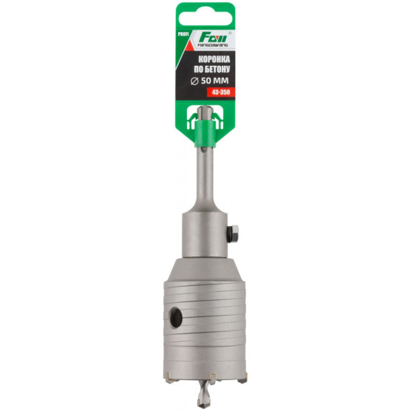 Коронка Cutop SDS Plus,FDW 50 мм по бетону   43-350