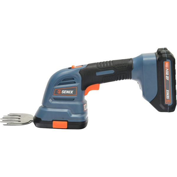 Ножницы-кусторез аккумуляторные SENIX GSX2-M-EU, 1акб, зу