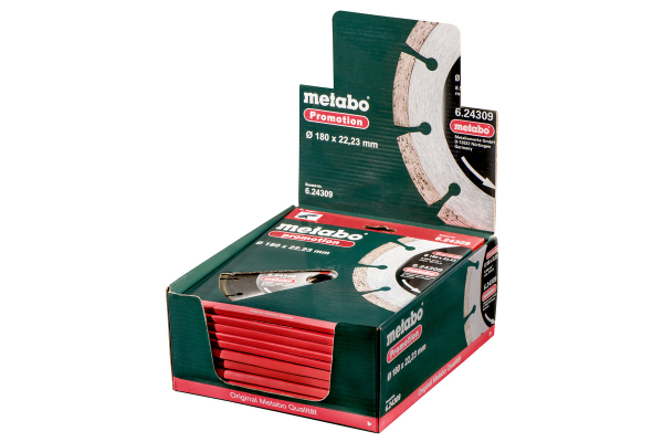 Диск алмазный Metabo 180*22,2 мм сегмент