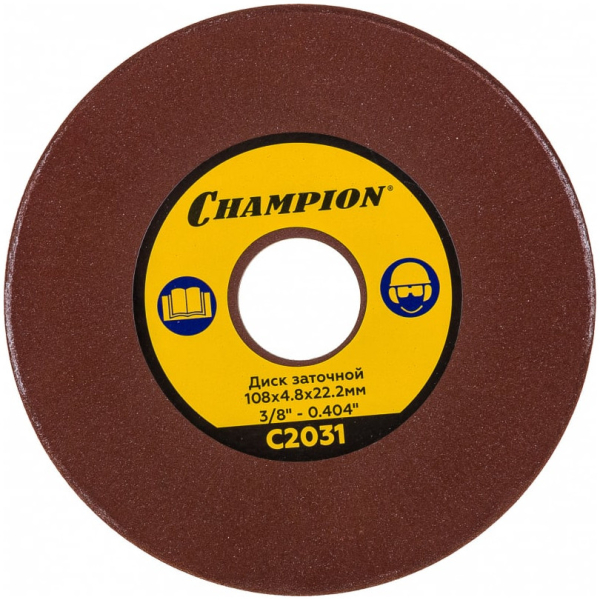 Заточной диск CHAMPION (3/8 , 0,404) 108*4,8*22,2   C2031