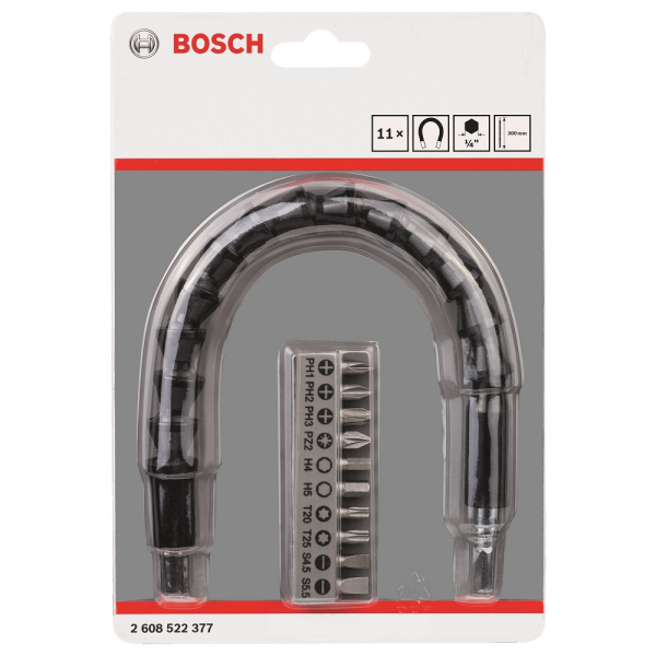 Набор насадок - бит BOSCH из 10 штук   2.608.522.377