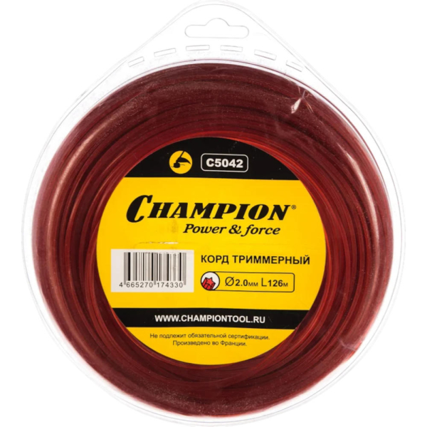 Леска CHAMPION Star Pro 2,0*126 м (звезда)   C5042