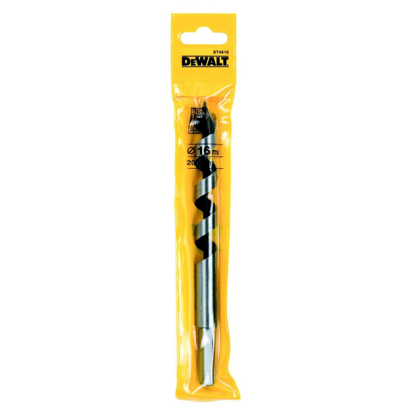 Сверло DEWALT по дереву 16*200*100 мм шнековое   DT 4610   (1шт в упак)