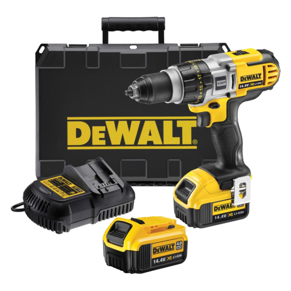 Дрель аккумуляторная DEWALT  DCD 931 M2  14,4v 4.0Ah Li-Ion