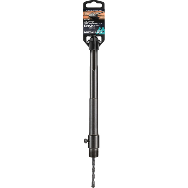 Адаптер SDS-max METALLICA Optima 320/160 мм для коронок М22х2,0 мм с сверлом   907054