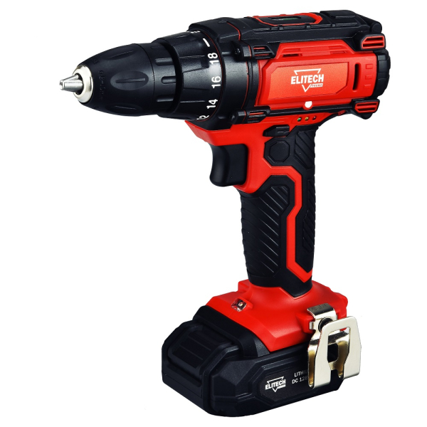 Дрель аккумуляторная ELITECH ДА 12СЛ Промо (E2201.012.01)