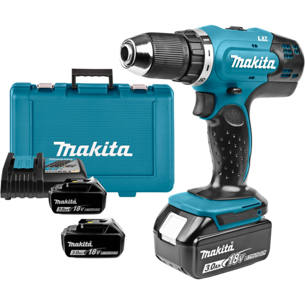 Дрель аккумуляторная Makita DDF 453 RFE3 Li-ion