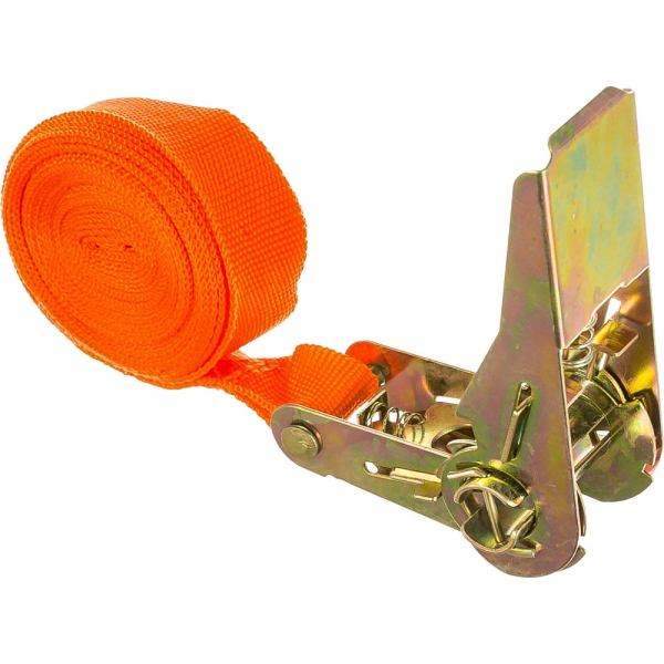 Стяжка AUTOVIRAZH для груза 5 м с замком в блистере   AV-5105