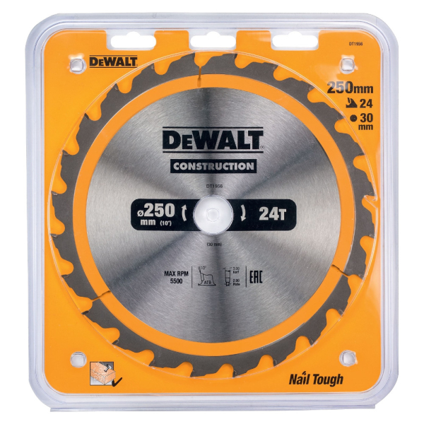 Диск п/п DEWALT DT 1956   250*30*24