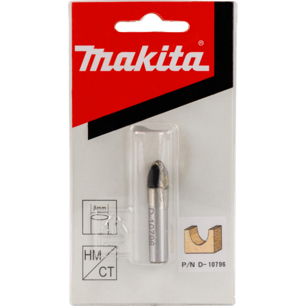 Фреза галтельная Makita 10*9,5*8*32*2Т   D-10796