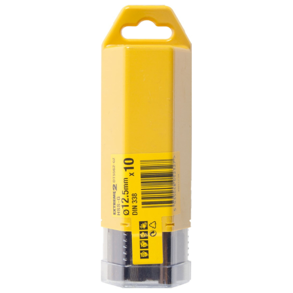 Сверло DEWALT по металлу 12,5*151 (10 штук в упаковке)   DT 5562