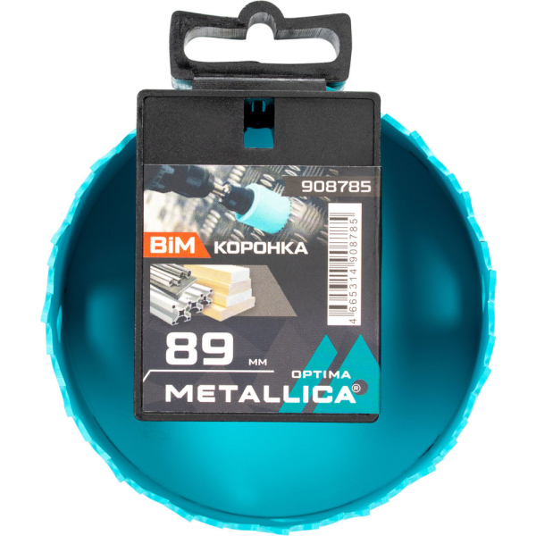Коронка биметаллическая METALLICA Optima 89 мм 3 1/2" Vario 5/8-18UNF   908785