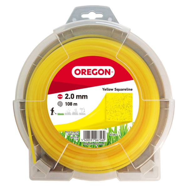 Леска Oregon Yellow Square 2,0*108 м     69-408-Y