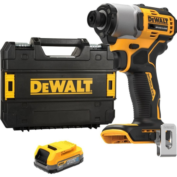 Шуруповерт аккумуляторный DEWALT DCF 840 E1T импульсный
