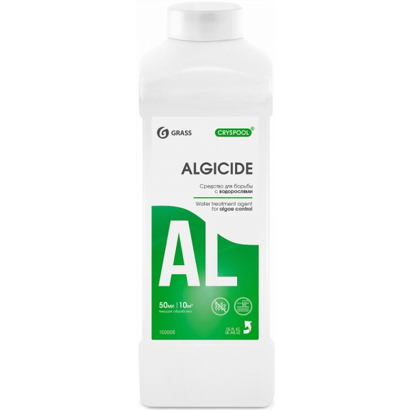 Средство для борьбы с водорослями GRASS CRYSPOOL algicide 1л   150005
