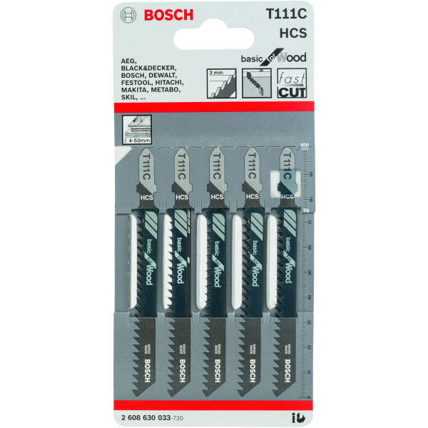 Пилочки BOSCH  T 111  C     2.608.630.033