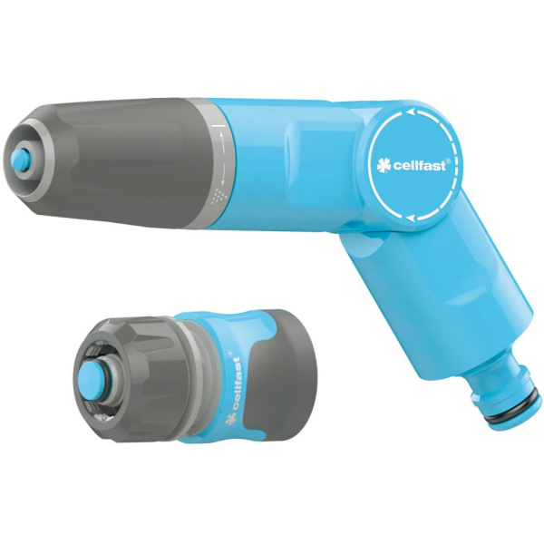 Пистолет для полива CELLFAST IDEALLINE VARIANT 1/2" с коннектором автостопом