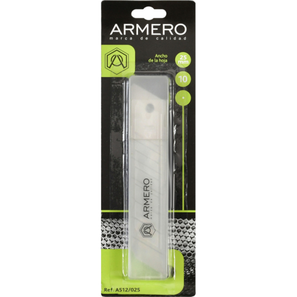 Лезвие ARMERO сегментное 25мм (10 шт.)     A512/025