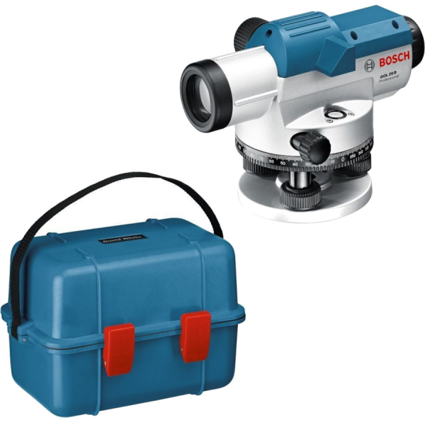 Оптический нивелир BOSCH GOL 20 D с поверкой     0.615.994.09X