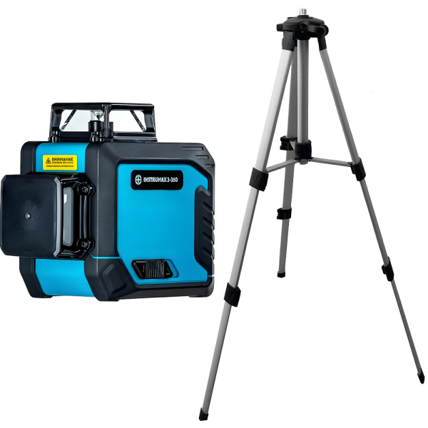 Лазерный уровень INSTRUMAX 3-360+Штатив телескопический TR-120   IM0138_K