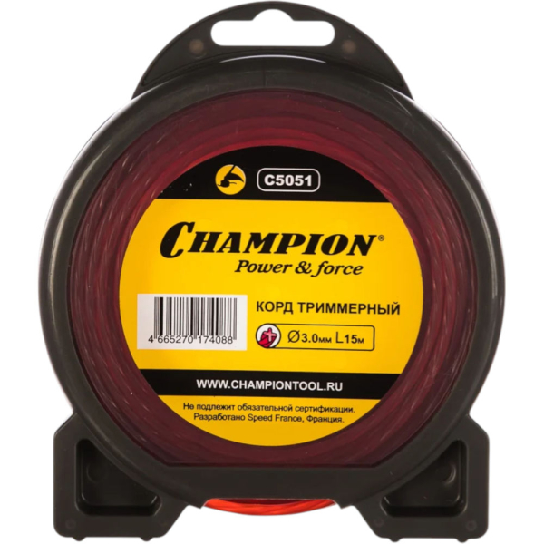 Леска CHAMPION Spiral Pro 3,0*15 м (витая)   C5051