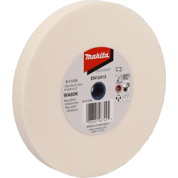Круг точильный Makita 150*16*12,7  WA60   B-51926
