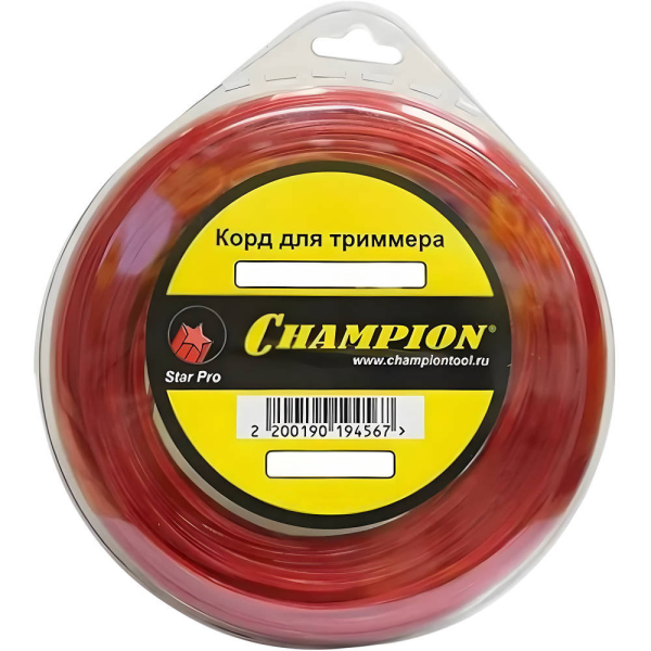 Леска CHAMPION Star Pro 2,4*86 м (звезда)   C5043