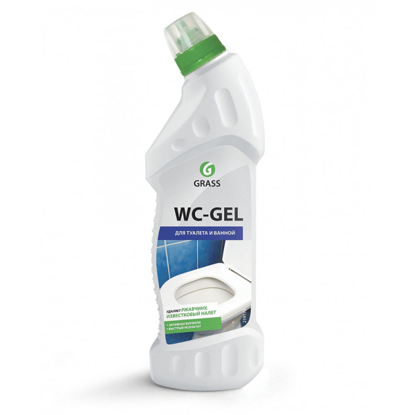 Средство для чистки сантехники GRASS "WC-GEL" 0,75кг   219175