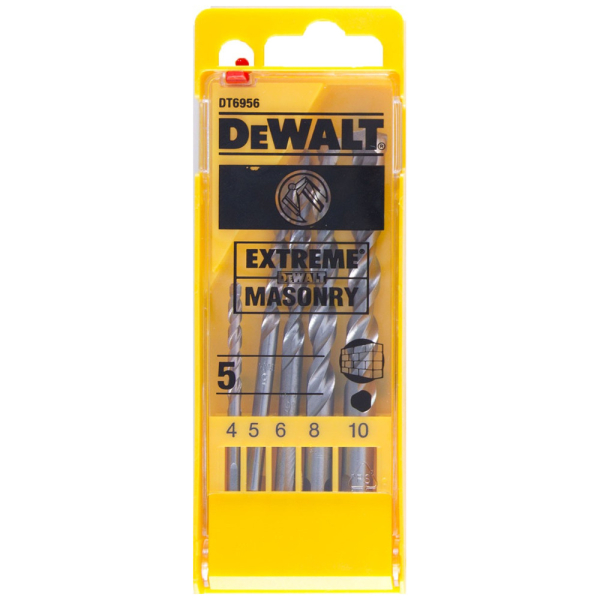Набор сверл DEWALT DT 6956 по кирпичу из 5 штук