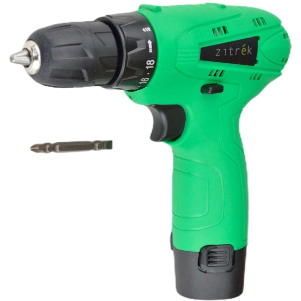 Дрель аккумуляторная ZITREK Green 12 Li   063-4072