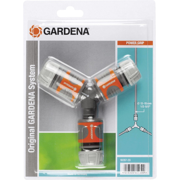 Комплект Gardena двухсторонних шланговых муфт 13 мм   18287-20.000.00