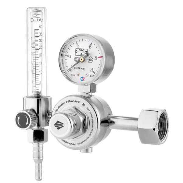Регулятор расхода газа Сварог универсальный У-30/АР-40-Р (ArR-198) с поверкой   00000100544