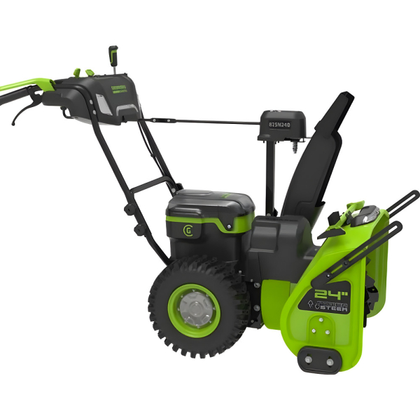 Снегоуборочник GREENWORKS GD82ST56 82 V 3 х акк и з/у   2602807
